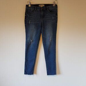 Democracy Jeans Women's 4 Ab Technology Distressed Denim BN121BBI3